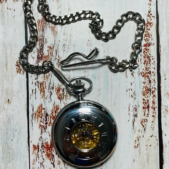 Donato Skeleton Pocket Watch